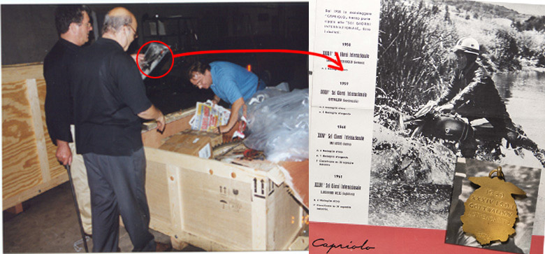 STORIA DI UN RITROVAMENTO
ANDREA FASSINA
ELVIO FASSINA

AEROMERE 125 REGOLARITA

 JOLAO STRENGHETTO

@REGISTRO STORICO CAPRIOLO